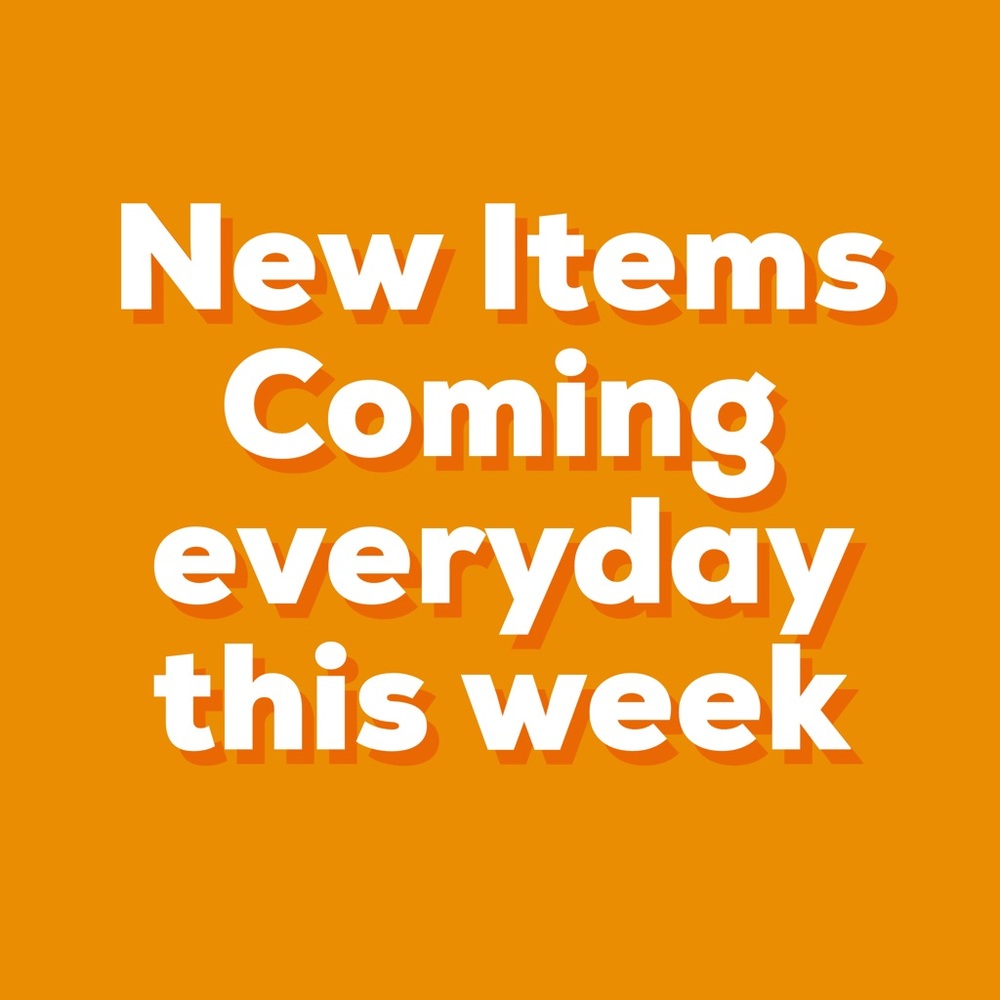 New Items this week!